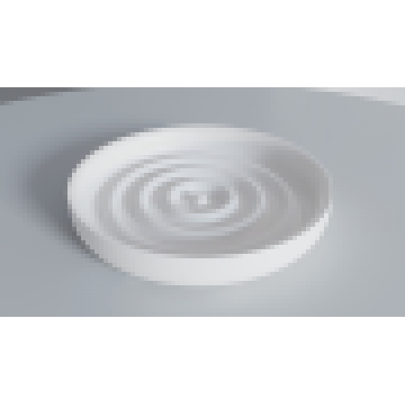 Мыльница каменная GOCCE DI SALINI 1902201 белый Мыльница каменная GOCCE DI SALINI 1902201 белый