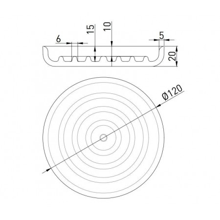 Мыльница каменная GOCCE DI SALINI 1902201RF черный Мыльница каменная GOCCE DI SALINI 1902201RF черный