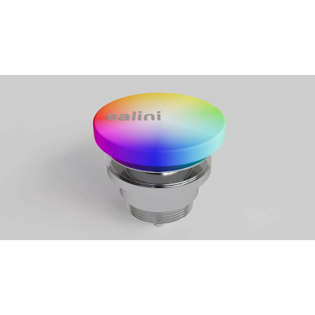 Донный клапандля раковины фиксированный SALINI 16622WG белый Донный клапандля раковины фиксированный SALINI 16622WG белый