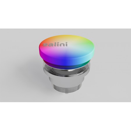 Донный клапандля раковины фиксированный SALINI 16731WM белый Донный клапандля раковины фиксированный SALINI 16731WM белый