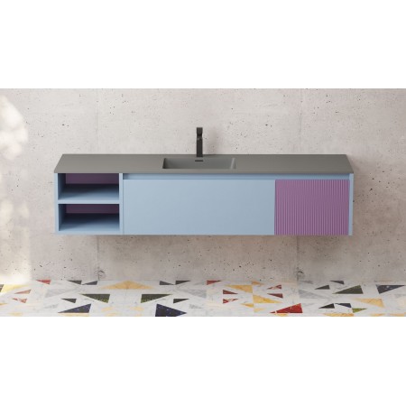 Тумба со столешницей 800х500х400 см SALINI DOMINO 27D308INF RAL Тумба со столешницей 800х500х400 см SALINI DOMINO 27D308INF RAL