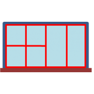 Блок ячеек для тумб SALINI DOMINO 27DB4