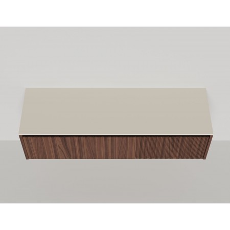 Подвесная тумба со столешницей SALINI Domino 140x50 шпон 27D214 Подвесная тумба со столешницей SALINI Domino 140x50 шпон 27D214