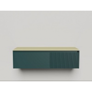 Подвесная тумба со столешницей SALINI Domino 140x50 эмаль Onda Plus 27D114ON