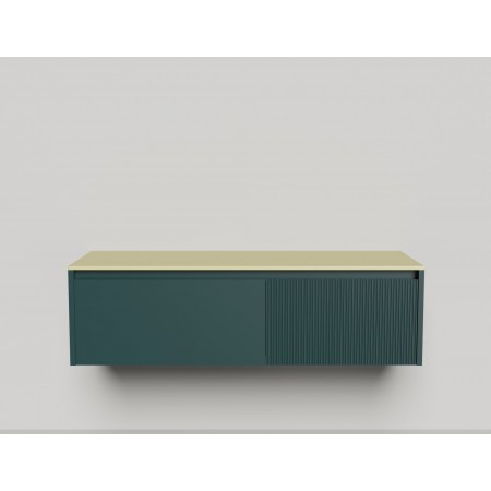 Подвесная тумба со столешницей SALINI Domino 180x50 эмаль 27D118 Подвесная тумба со столешницей SALINI Domino 180x50 эмаль 27D118