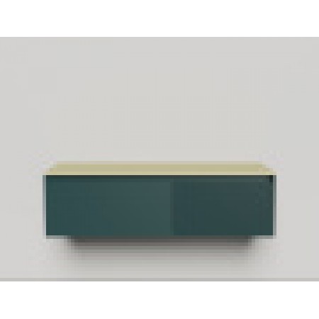 Подвесная тумба со столешницей SALINI Domino 180x50 эмаль 27D118 Подвесная тумба со столешницей SALINI Domino 180x50 эмаль 27D118