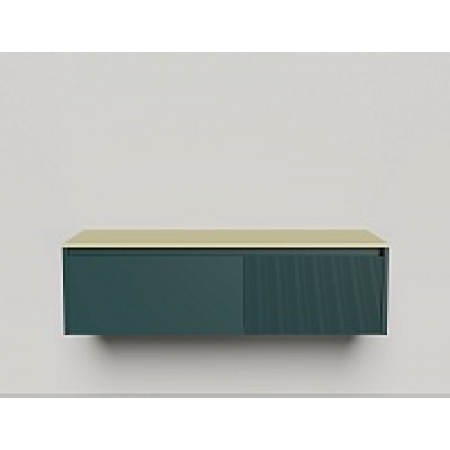 Подвесная тумба со столешницей SALINI Domino 180x50 эмаль 27D118 Подвесная тумба со столешницей SALINI Domino 180x50 эмаль 27D118