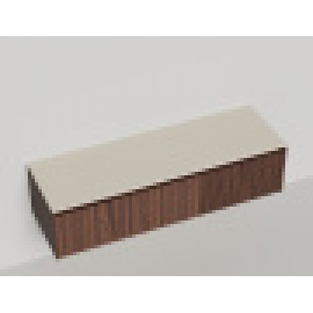 Подвесная тумба со столешницей SALINI Domino 180x50 шпон 27D218 Подвесная тумба со столешницей SALINI Domino 180x50 шпон 27D218