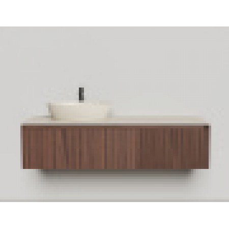 Подвесная тумба со столешницей SALINI Domino 180x50 шпон 27D218 Подвесная тумба со столешницей SALINI Domino 180x50 шпон 27D218