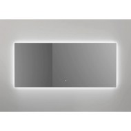 Зеркало для ванной с LED подсветкой, обогрев-антизапотевание, сенсорный выключатель, 1400х700 SALINI OMBRA 27M021470BH