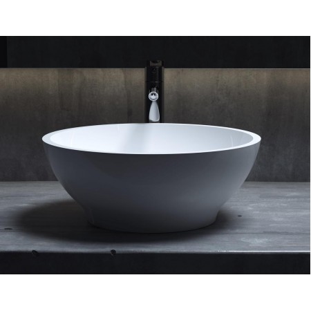 Раковина каменная матовая 42х42 SALINI GLORIA 303 1102203MRH окрашена по RAL снаружи Раковина каменная матовая 42х42 SALINI GLORIA 303 1102203MRH окрашена по RAL снаружи