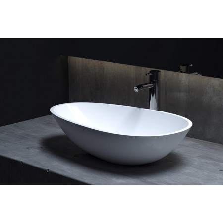 Раковина каменная матовая 58х35 SALINI CALLISTA 101 1101201SM Раковина каменная матовая 58х35 SALINI CALLISTA 101 1101201SM