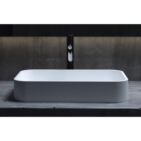 Раковина каменная глянцевая 55х35 SALINI CALLISTA 104 1101104G Раковина каменная глянцевая 55х35 SALINI CALLISTA 104 1101104G