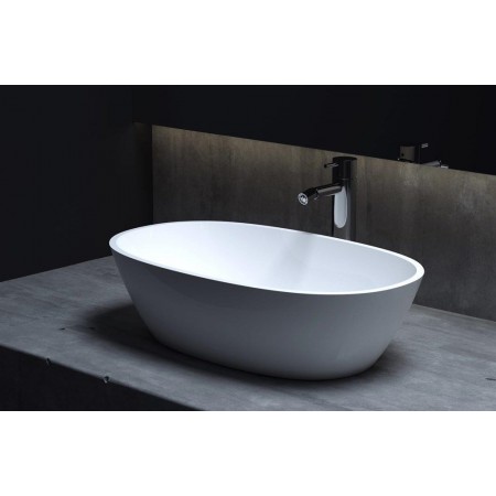 Раковина каменная матовая 56х34 SALINI CALLISTA 106 1101206SM Раковина каменная матовая 56х34 SALINI CALLISTA 106 1101206SM