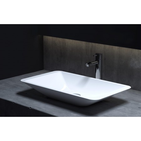 Раковина каменная матовая 58х35 SALINI CALLISTA 107 1101207SM Раковина каменная матовая 58х35 SALINI CALLISTA 107 1101207SM