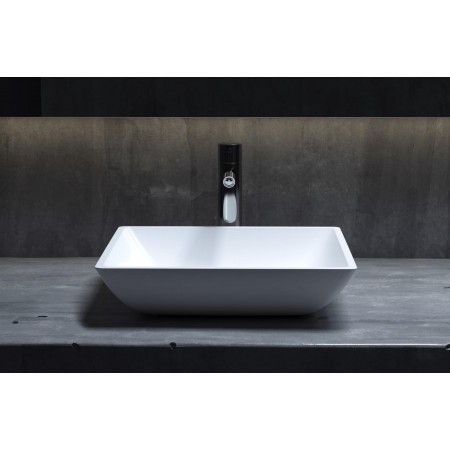 Раковина каменная матовая 38х38 SALINI CALLISTA 108 1101208SM Раковина каменная матовая 38х38 SALINI CALLISTA 108 1101208SM