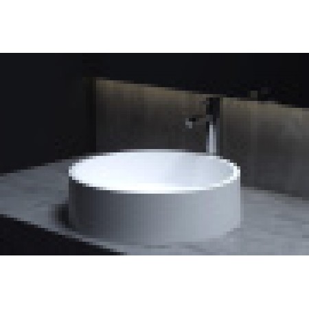 Раковина каменная матовая 44х44 SALINI GLORIA 301 1102201M Раковина каменная матовая 44х44 SALINI GLORIA 301 1102201M