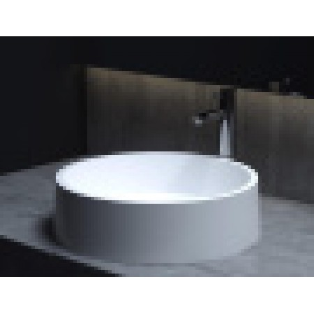 Раковина каменная матовая 44х44 SALINI GLORIA 301 1102201M Раковина каменная матовая 44х44 SALINI GLORIA 301 1102201M