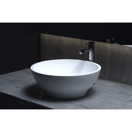 Раковина каменная матовая 42х42 SALINI GLORIA 303 1102203M Раковина каменная матовая 42х42 SALINI GLORIA 303 1102203M