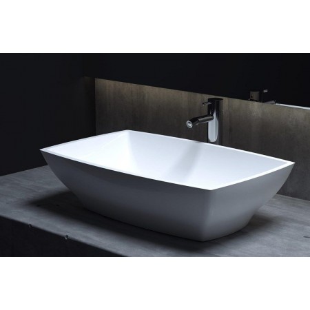 Раковина каменная матовая 60х38 SALINI GLORIA 304 1102204M Раковина каменная матовая 60х38 SALINI GLORIA 304 1102204M