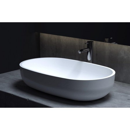 Раковина каменная матовая 64х39 SALINI GLORIA 305 1102205M Раковина каменная матовая 64х39 SALINI GLORIA 305 1102205M