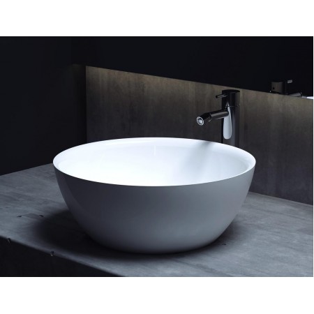 Раковина каменная матовая 43х43 SALINI GLORIA 310 1102210M Раковина каменная матовая 43х43 SALINI GLORIA 310 1102210M