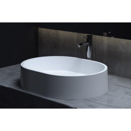 Раковина каменная матовая 56х44 SALINI GLORIA 311 1102211M Раковина каменная матовая 56х44 SALINI GLORIA 311 1102211M