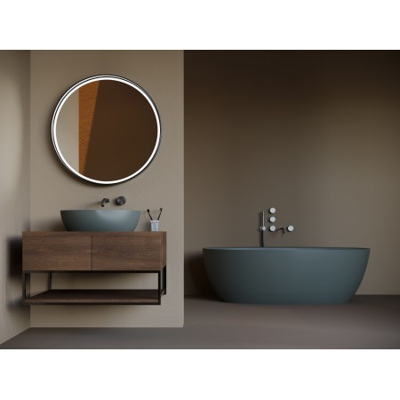 Раковина каменная матовая 58х35 SALINI ALDA 110621M Раковина каменная матовая 58х35 SALINI ALDA 110621M