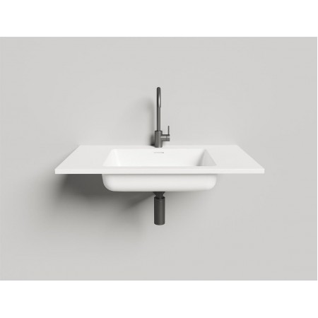 Раковина-столешница каменная матовая 80x50 SALINI ONDA 1402201M Раковина-столешница каменная матовая 80x50 SALINI ONDA 1402201M