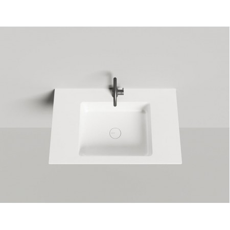 Раковина-столешница каменная матовая 80x50 SALINI ONDA 1402201M Раковина-столешница каменная матовая 80x50 SALINI ONDA 1402201M