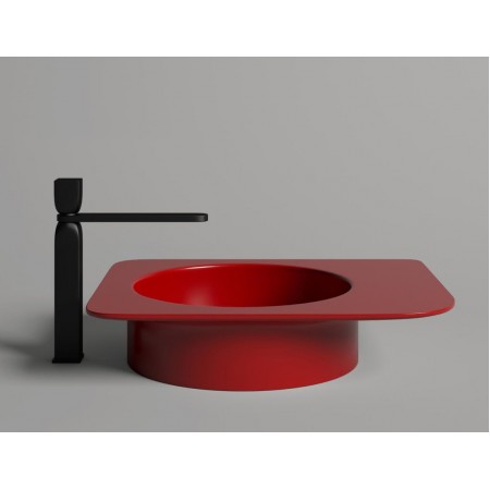 Раковина каменная матовая 55х45 SALINI NINFEA 110521M Раковина каменная матовая 55х45 SALINI NINFEA 110521M