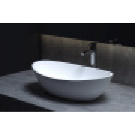 Раковина каменная матовая 56х34 SALINI CALLISTA 103 1101203SM Раковина каменная матовая 56х34 SALINI CALLISTA 103 1101203SM