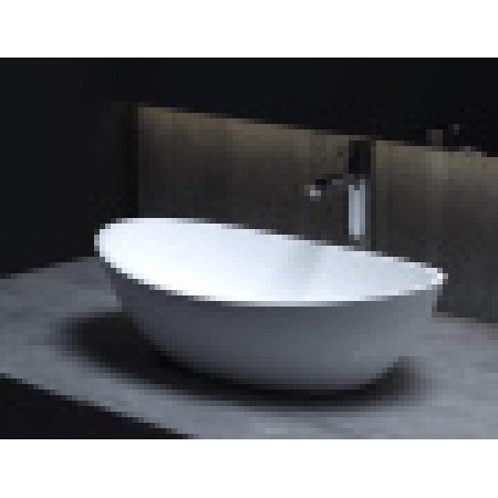 Раковина каменная глянцевая 56х34 SALINI NOEMI 1101103GRF окрашена по RAL Раковина каменная глянцевая 56х34 SALINI NOEMI 1101103GRF окрашена по RAL