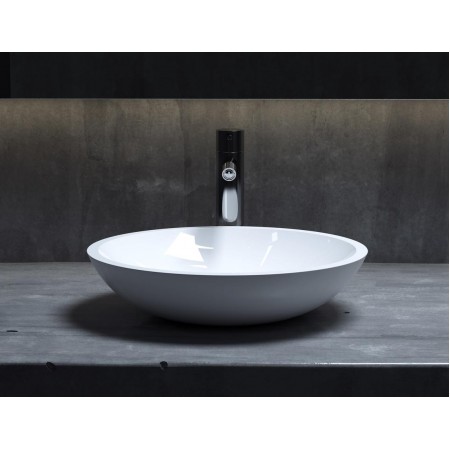 Раковина каменная глянцевая 37х85 SALINI CALLISTA 105 1101105GRH окрашена по RAL снаружи Раковина каменная глянцевая 37х85 SALINI CALLISTA 105 1101105GRH окрашена по RAL снаружи