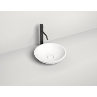 Раковина каменная матовая 37х37 SALINI CALLISTA 105 1101205SMRF окрашена по RAL