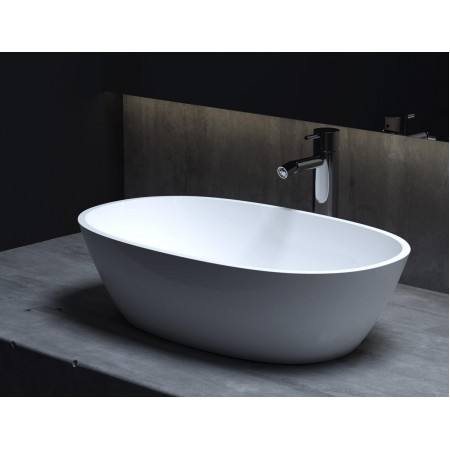 Раковина каменная матовая 56х34 SALINI CALLISTA 106 1101206SMRF окрашена по RAL Раковина каменная матовая 56х34 SALINI CALLISTA 106 1101206SMRF окрашена по RAL