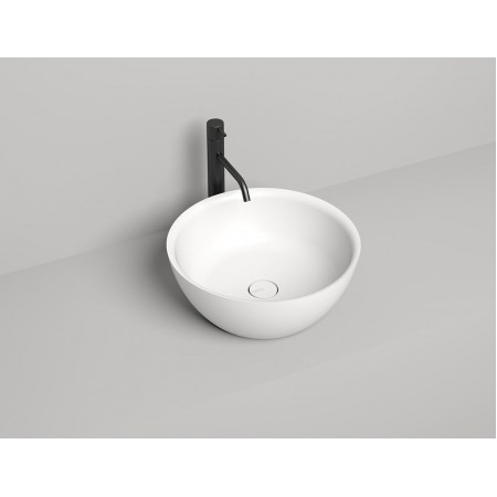 Раковина каменная накладная глянцевая 43x43 SALINI ALDA 1102110GRF окрашена по RAL Раковина каменная накладная глянцевая 43x43 SALINI ALDA 1102110GRF окрашена по RAL