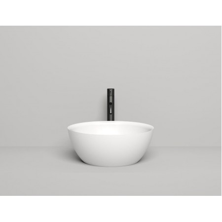 Раковина каменная накладная глянцевая 43x43 SALINI ALDA 1102110GRH окрашена по RAL снаружи Раковина каменная накладная глянцевая 43x43 SALINI ALDA 1102110GRH окрашена по RAL снаружи