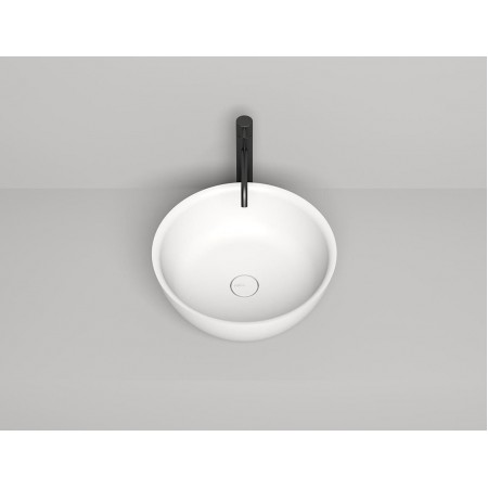 Раковина каменная накладная глянцевая 43x43 SALINI ALDA 1102110GRH окрашена по RAL снаружи Раковина каменная накладная глянцевая 43x43 SALINI ALDA 1102110GRH окрашена по RAL снаружи