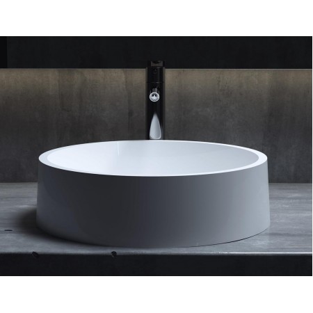 Раковина каменная матовая 44х44 SALINI GLORIA 301 1102201MRF окрашена по RAL Раковина каменная матовая 44х44 SALINI GLORIA 301 1102201MRF окрашена по RAL