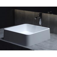 Раковина каменная матовая 42х42 SALINI GLORIA 302 1102202MRF окрашена по RAL