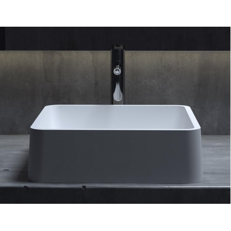 Раковина каменная матовая 42х42 SALINI GLORIA 302 1102202MRH окрашена по RAL снаружи Раковина каменная матовая 42х42 SALINI GLORIA 302 1102202MRH окрашена по RAL снаружи