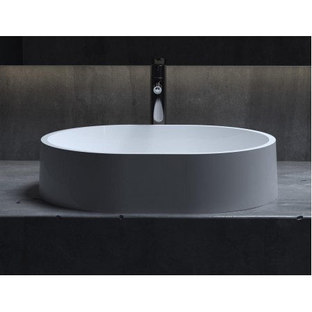 Раковина каменная матовая 56х44 SALINI GLORIA 311 1102211MRH окрашена по RAL снаружи Раковина каменная матовая 56х44 SALINI GLORIA 311 1102211MRH окрашена по RAL снаружи