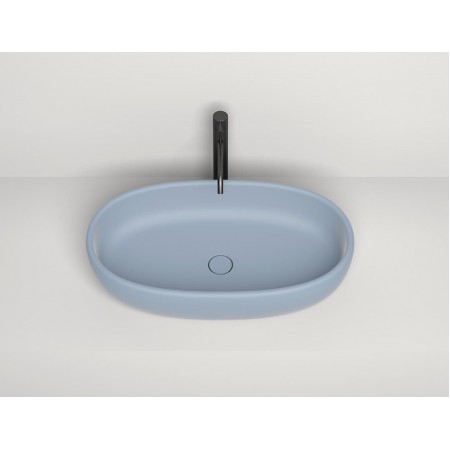 Раковина накладная матовая 70x40 SALINI LUCE окрашена по RAL снаружи Раковина накладная матовая 70x40 SALINI LUCE окрашена по RAL снаружи