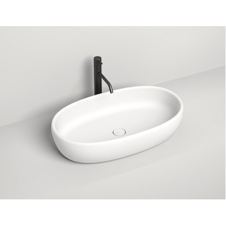 Раковина накладная матовая 70x40 SALINI LUCE окрашена по RAL снаружи Раковина накладная матовая 70x40 SALINI LUCE окрашена по RAL снаружи