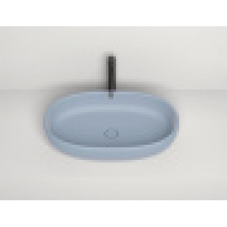 Раковина накладная матовая 70x40 SALINI LUCE окрашена по RAL снаружи Раковина накладная матовая 70x40 SALINI LUCE окрашена по RAL снаружи