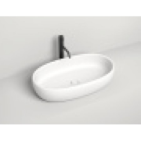 Раковина накладная матовая 70x40 SALINI LUCE окрашена по RAL снаружи Раковина накладная матовая 70x40 SALINI LUCE окрашена по RAL снаружи