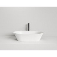 Раковина каменная накладная матовая 60x39 SALINI MONA 110821MRH окрашена по RAL снаружи