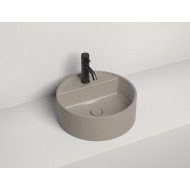 Раковина накладная с отверстием под смеситель SALINI ARMONIA TOP 202 покраска по RAL полностью 130117GRF