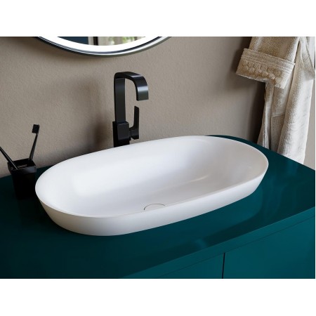 Раковина каменная матовая 65х39 SALINI MAREA 01 1802201MRF окрашена по RAL Раковина каменная матовая 65х39 SALINI MAREA 01 1802201MRF окрашена по RAL